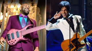 Prince performs after being inducted into the Rock and Roll Hall of Fame ***Exclusive***