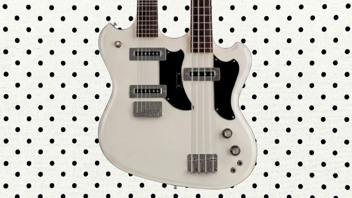 Eastwood Microtonal Doubleneck 4/6