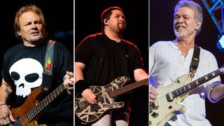 Mike Anthony_Wolfgang Van Halen_Eddie Van Halen