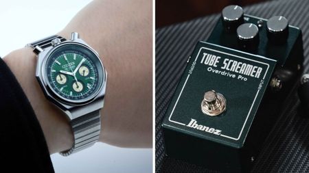 Ibanez x Citizen Tsuno Chrono Custom Tube Screamer watch